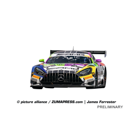 Mercedes-AMG GT3 Evo Team GMR, No.888 DIG132