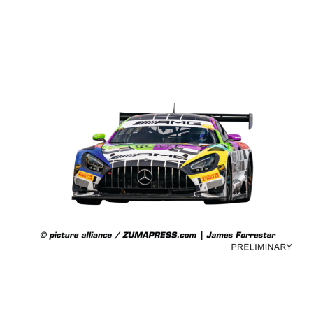 Mercedes-AMG GT3 Evo Team GMR, No.888 DIG132