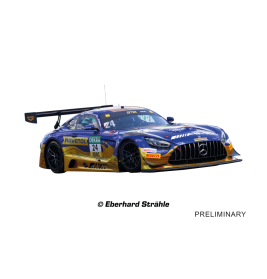 Mercedes-AMG GT3 Evo Team Winward, No24 DIG132