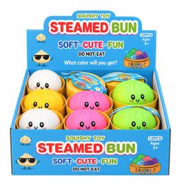 Triton-X Squishy Steamed Bun Dumpling – Antistress-Spielzeug & perfektes Sammelobjekt (sortiert)