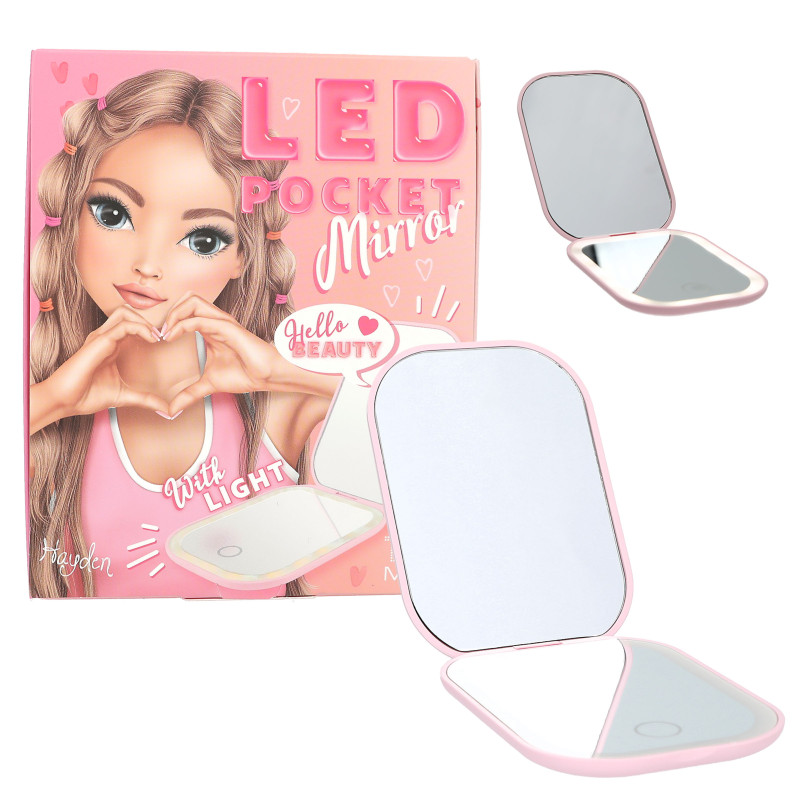 TOPModel LED Taschenspiegel BEAUTY and M