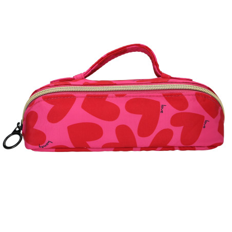 Depesche PENfection Mehrzwecktasche Herz – Stylische Stiftetasche & Organizer für Schule & Freizeit