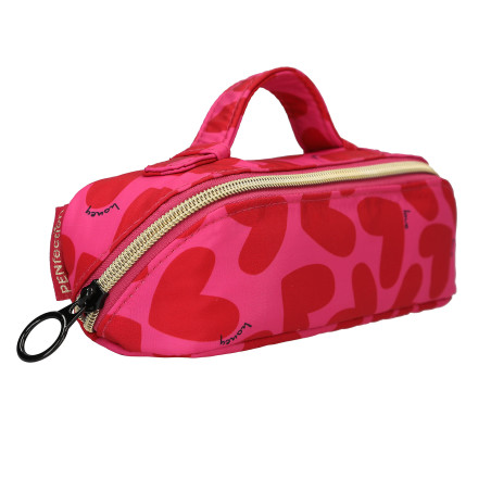 Depesche PENfection Mehrzwecktasche Herz – Stylische Stiftetasche & Organizer für Schule & Freizeit