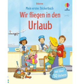 Stickerbuch Wir fliegen in den Urlaub
