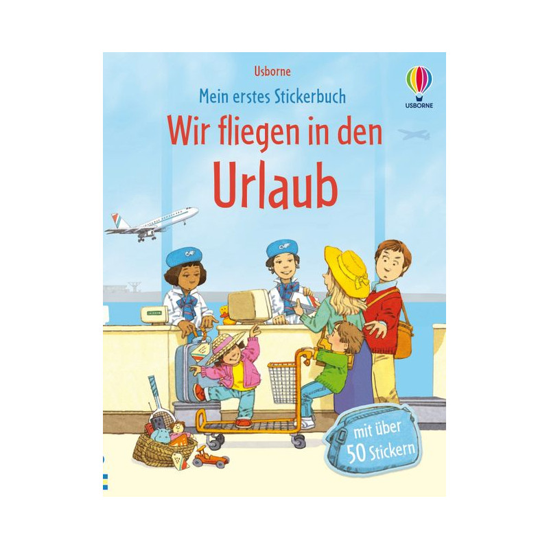 Stickerbuch Wir fliegen in den Urlaub