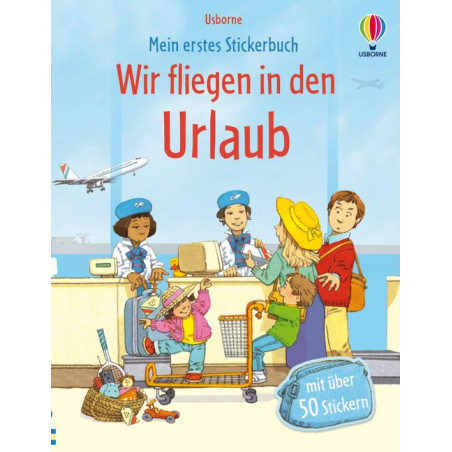 Stickerbuch Wir fliegen in den Urlaub