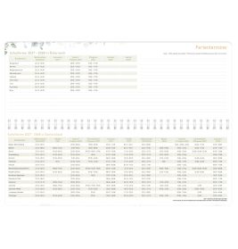 Häfft® Tischkalender 2026/2027 Blattgold – Eleganter Planer für 2 Jahre