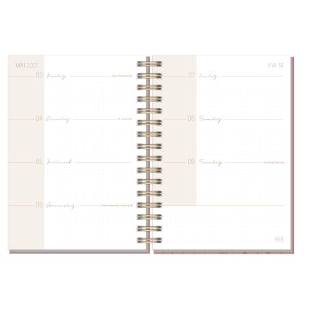 Häfft® Lieblings Timer 2026/2027 A5 – Dein Planer in sortierten Designs