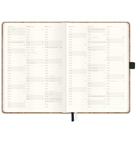 Häfft® Wochen Notiz Timer Classic A5 2026/2027 Kork – Nachhaltig & Strukturiert