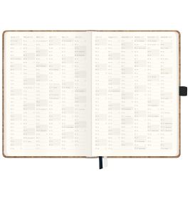 Häfft® Wochen Notiz Timer Classic A5 2026/2027 Kork – Nachhaltig & Strukturiert