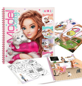 Create your TOPModel Kitty Malbuch