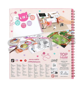 Create your TOPModel Kitty Malbuch
