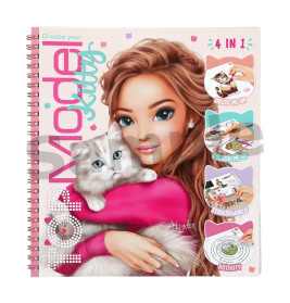 Create your TOPModel Kitty Malbuch