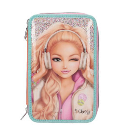 TOPModel 3 Fach Federtasche MUSIC