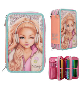 TOPModel 3 Fach Federtasche MUSIC