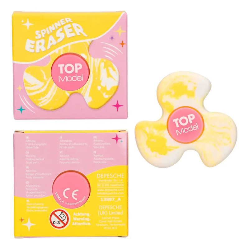 TOPModel Fidget Spinner Radiergummi