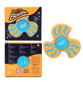 Adventure World Fidget Spinner Radierer