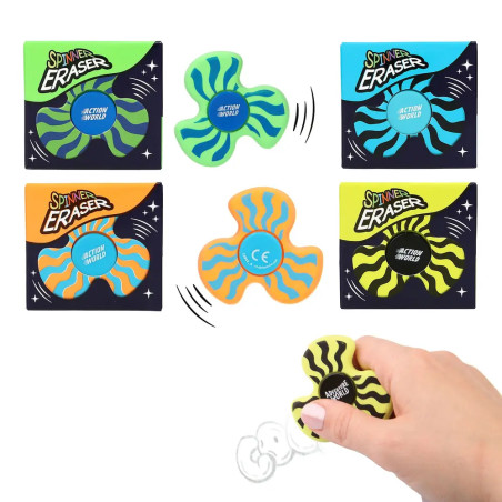 Adventure World Fidget Spinner Radierer