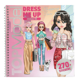 TOPModel Dress Me Up Stickerbuch Shoppin