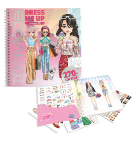 TOPModel Dress Me Up Stickerbuch Shoppin