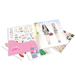 TOPModel Dress Me Up Stickerbuch Shoppin