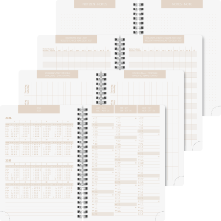 Schülerkalender A5 Naturalit 2S/1Wy