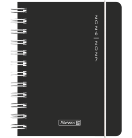 Schülerkalender A6 PP PlainBlack
