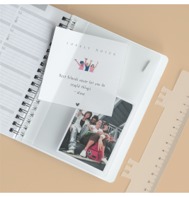 Schülerkalender A6 PP PlainBlack