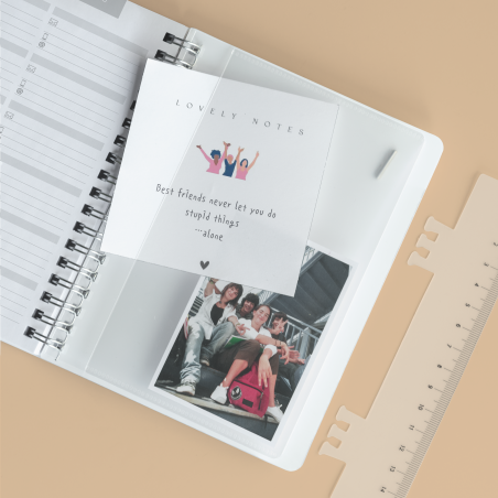 Schülerkalender A6 PP PlainBlack