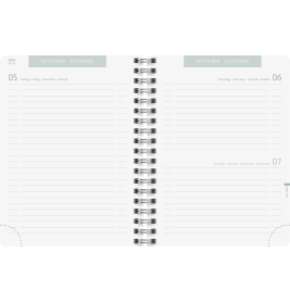 Schülerkalender A6 PP Hearts