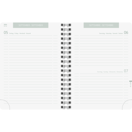 Schülerkalender A6 PP Hearts