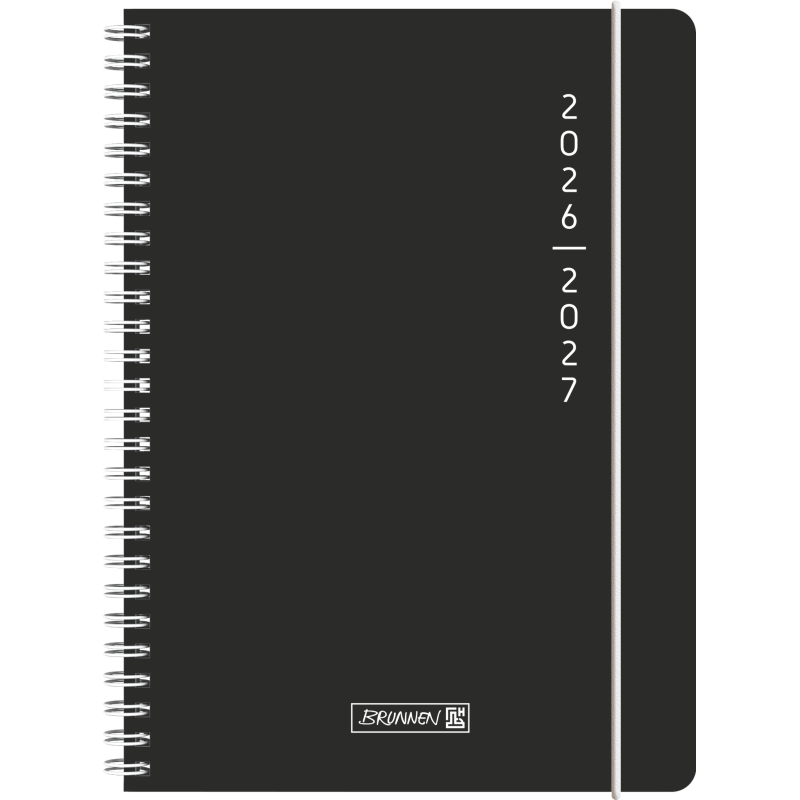 Schülerkalender A5 PP PlainBlack