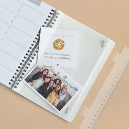 Schülerkalender A5 PP PlainBlack