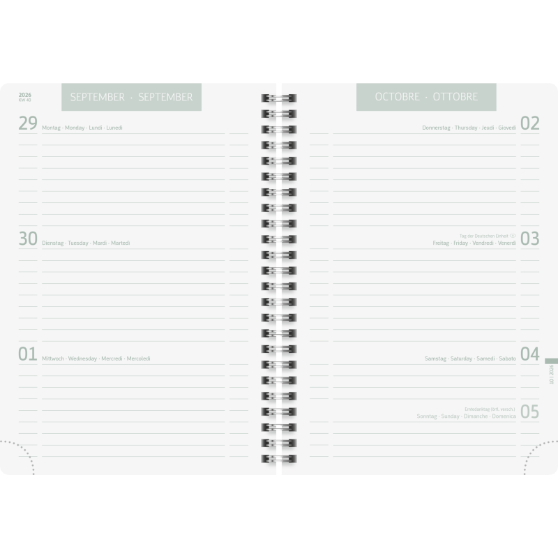Schülerkalender A5 PP  Hearts