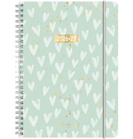 Schülerkalender A5 PP  Hearts