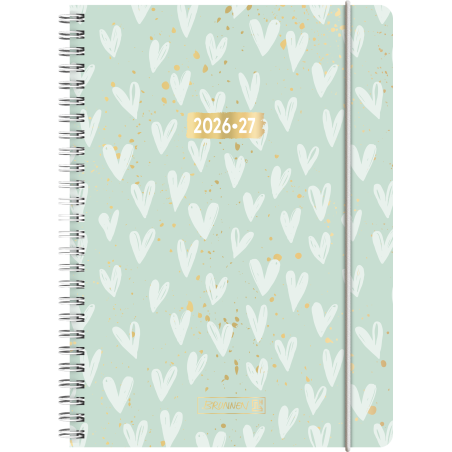Schülerkalender A5 PP  Hearts