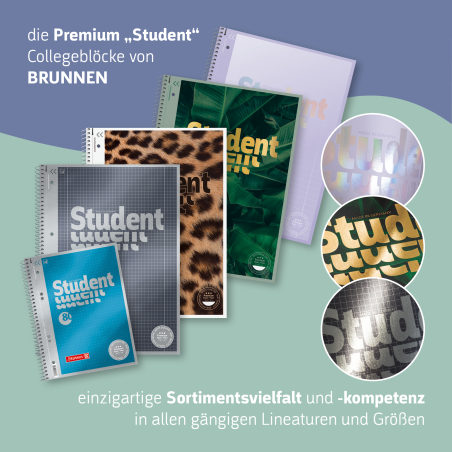Collegeblock A4 Lin.25 90g