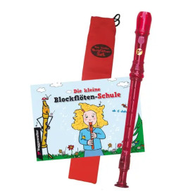Buntes Blockflöten-Set dt. GW (Blister)