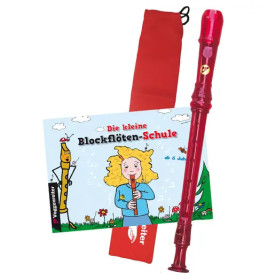 Buntes Blockflöten-Set dt. GW (Blister)