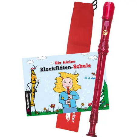 Buntes Blockflöten-Set dt. GW (Blister)