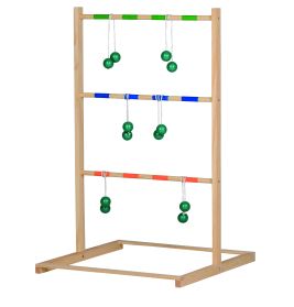 HAPPY PEOPLE® Leitergolf Wurfspiel – Outdoor Geschicklichkeitsspiel für 2-4 Spieler