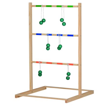HAPPY PEOPLE® Leitergolf Wurfspiel – Outdoor Geschicklichkeitsspiel für 2-4 Spieler