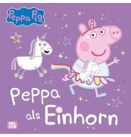 Carlsen Verlag: Peppa Pig™ Peppa als Einhorn | Glitzerbuch für Fans ab 3 Jahren