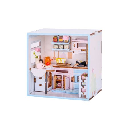 itotal Mini House: Detailreiche Miniaturhäuser sortiert – Zum Sammeln, Spielen & Dekorieren