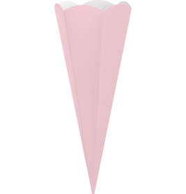 Schultüte eckig, 69 cm, rosa