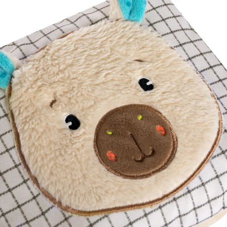 Kirschkernkissen Capybara
