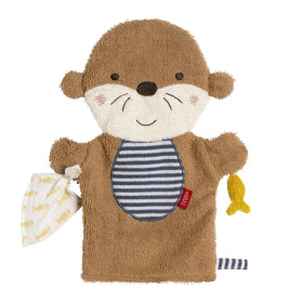 Waschhandschuh Otter