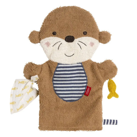 Waschhandschuh Otter