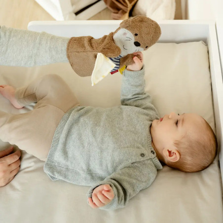 Waschhandschuh Otter
