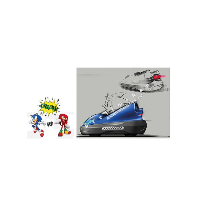Carrera® RC 2,4GHz Sonic the Hedgehog Battleset – Rennen mit Sonic & Shadow, RTF